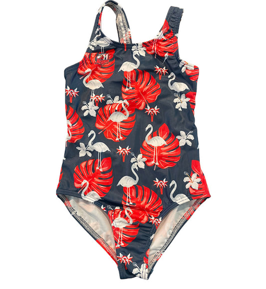 Girls One Piece in Sydney Roosters Flamingos | Preorder