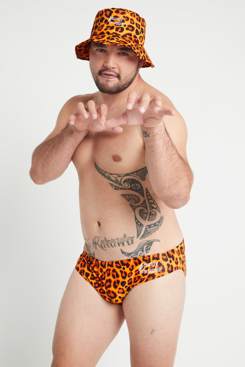 Cheetah print online speedo