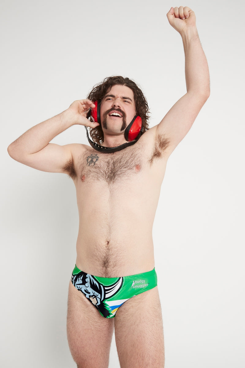 MENS SWIMWEAR CANBERRA RAIDERS DESIGN BUDGY SMUGGLER AU