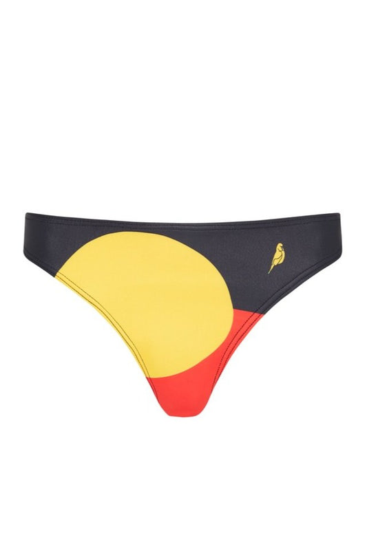 Shelly Bottom in Aboriginal Flag