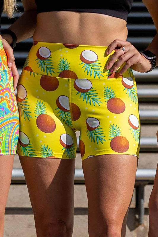 Booty Shorts in Coconut