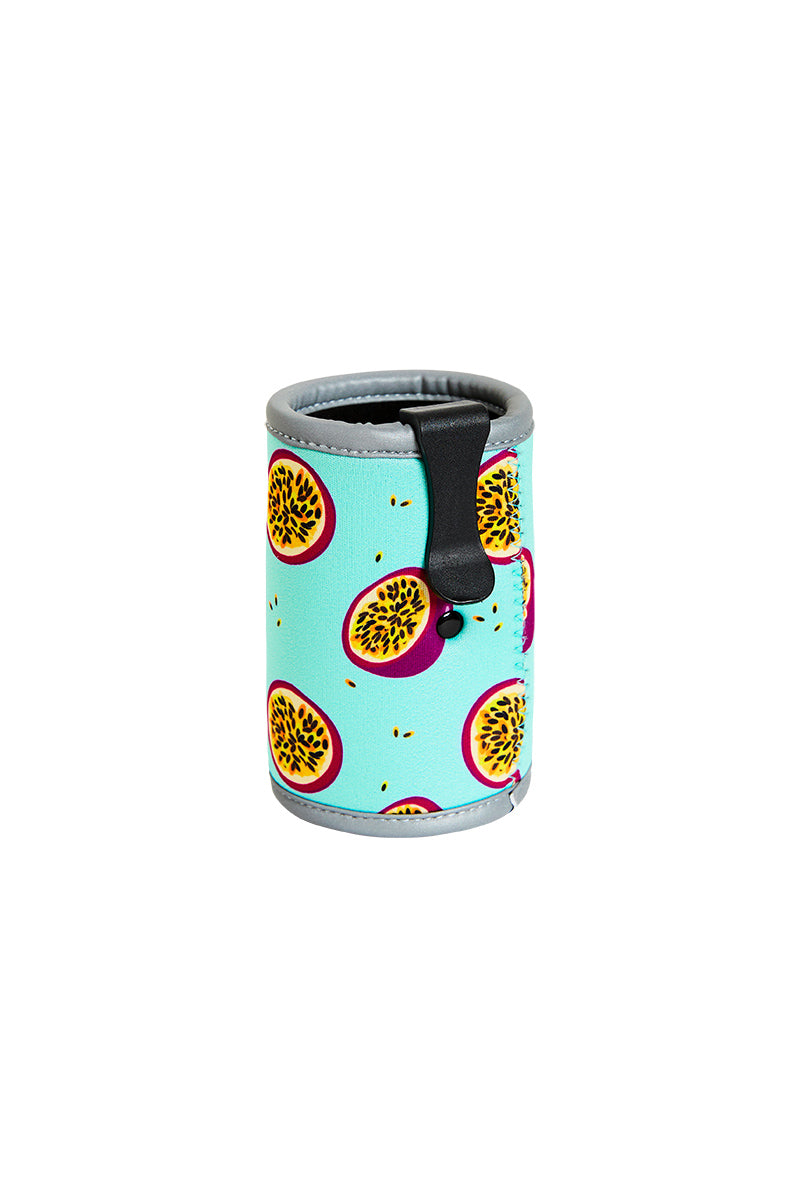 Stubby Holder in Passion Fruit with Clip