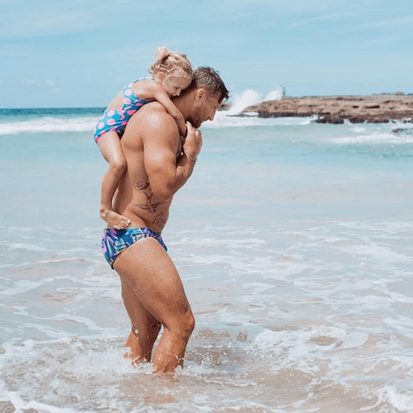 MENS SWIMWEAR TROPIC THUNDERS DESIGN BUDGY SMUGGLER AU