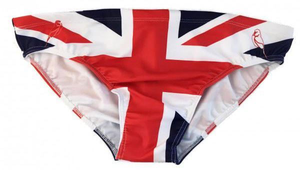 MENS SWIMWEAR Union Jack Flag DESIGN BUDGY SMUGGLER AU