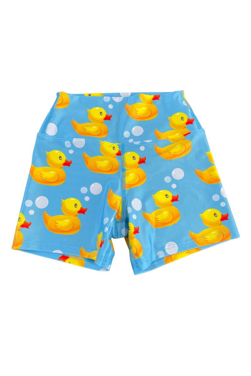 Booty Shorts in Rubber Ducks